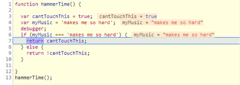 debugger alt text